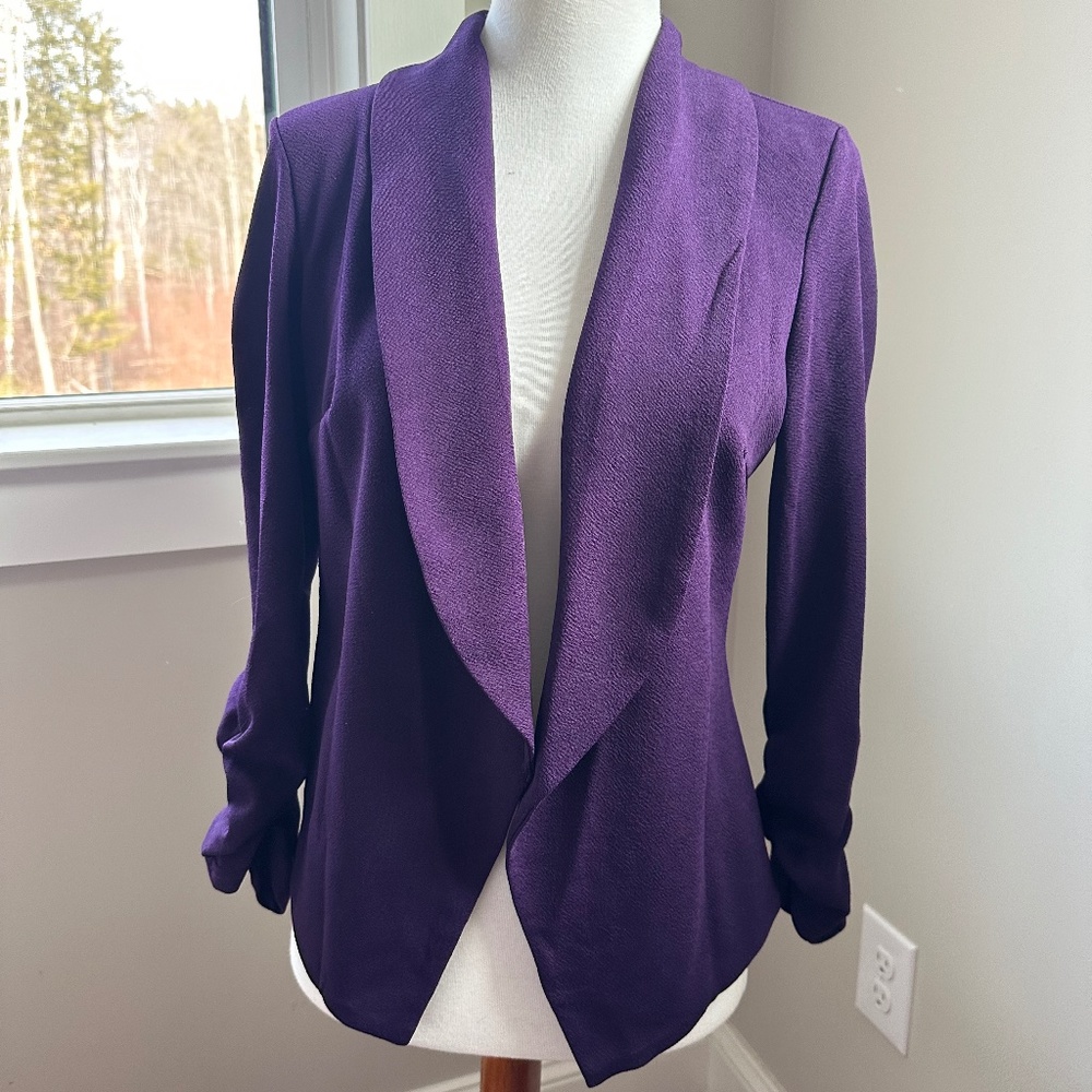 POGTMM Dark Purple Blazer - Size Small